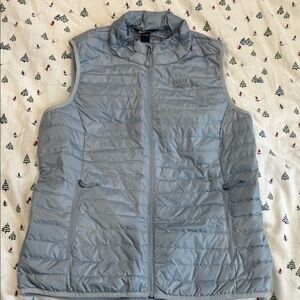 Eddie Bauer Women's Light Blue Quilted Vest